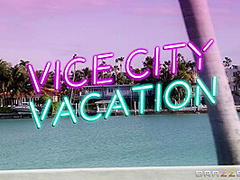 Vice City Vacation: Part One With Diamond Foxxx, Bruno Dickens - Brazzers