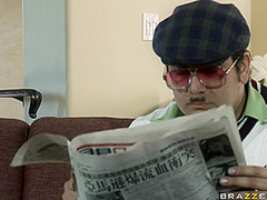 The Driver With Johnny Sins, Alexis Texas, Audrey Bitoni - Brazzers