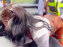 I Fuck A Traffic Officer On A Publi With Mariana Martix