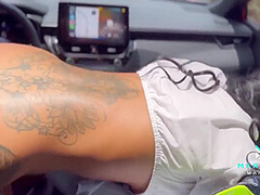 I Fuck A Traffic Officer On A Publi With Mariana Martix