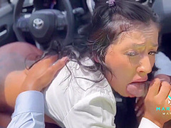 I Fuck A Traffic Officer On A Publi With Mariana Martix