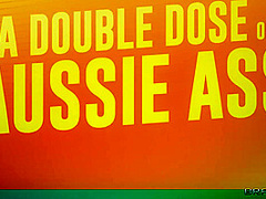 A Double Dose Of Aussie Ass With Angela White, Keiran Lee, Savannah Bond - Brazzers