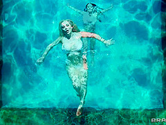 A Double Dose Of Aussie Ass With Angela White, Keiran Lee, Savannah Bond - Brazzers