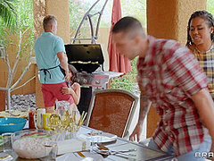 Cock Out Cookout Part 2 With Van Wylde, Kira Noir, Indica Monroe - Brazzers