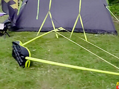 Honour May - Horny Old Man Fucks Two Beautiful chicks All Over The Camping Site