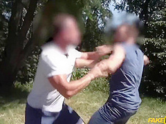 Blonde-haired Tart Is Picked Up For Anal Sex In A Taxi Cab - Cherry Kiss