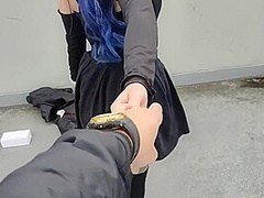 Blowjob And Fucked In Public Parking Lot I Come In Her Mouth