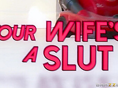 Your Wife's A Slut With Capri Cavanni, Tommy Gunn, Isiah Maxwell - Brazzers