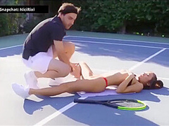 Gets Her Big Tits Fondled By Stepson