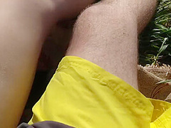 She Removed My Condom! Outdoor Bj & Sex With Busty Blonde Ends As Creampie!