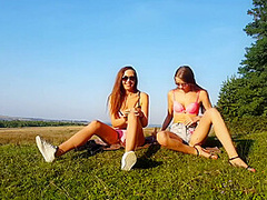 Fabulous Homemade Masturbation, Outdoor Sex Clip