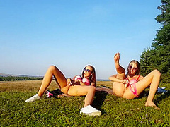 Fabulous Homemade Masturbation, Outdoor Sex Clip