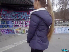 Kinuski Sucks Cock And Licks Balls Before Getting Laid