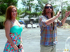 Cum To My Yard Sale! With Diamond Foxxx, Tyler Nixon - Brazzers