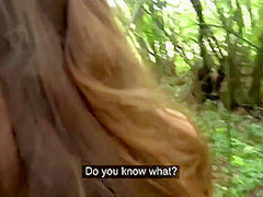 A Young Girl On The Nature Agreed To Have Sex In The First Person With Stacy Cruz