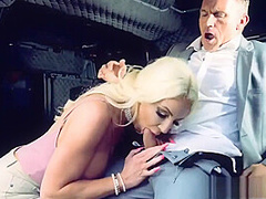 Super Bimbo Gets Pounded In The Chopper - Nicolette Shea