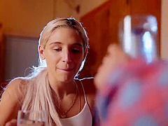 Scott Nails And Abella Danger - The Blonde After Filming In The Studio Went To Her Best Frien