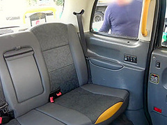 Gives A Big Boobs Surprise - Sabien Demonia And Taxi Driver