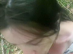 Strangers Cum On My Face Outdoors