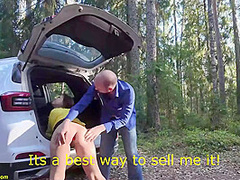 flexi teen fucked in the ass on the roadside