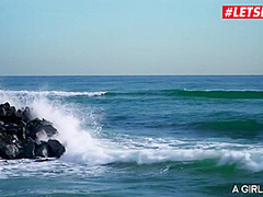 Rebecca Volpetti And Apolonia Lapiedra In All-star Lesbian 69 & Scissoring On The Pool Table!