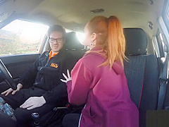 Cute Redhead With Ella Hughes