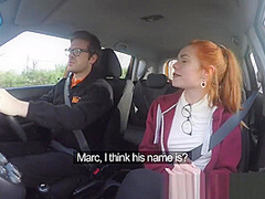 Cute Redhead With Ella Hughes