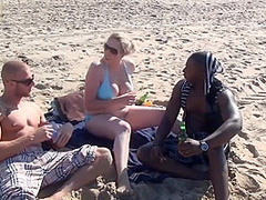 Dutch Bbw Bibi Anal Threesome In The Woods