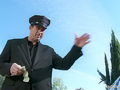 Gabriella's Limoscene With Billy Glide, Gabi Paltrova - Brazzers