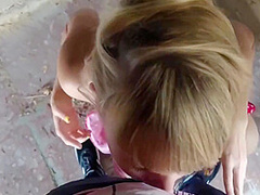 Horny Milf With Small Tits And Perfect Ass Fucking In An Abandoned Building. Real Pov Outdoor Fuck(full Video - Red)