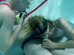 Minnie Manga In Threesome In The Pool Between And Eduard And Marcie