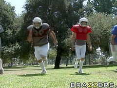 Gridiron Grindin' With Mckenzie Lee, Scott Nails - Brazzers