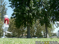 Gridiron Grindin' With Mckenzie Lee, Scott Nails - Brazzers