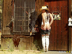 Yeehaw My Asshole With Jordan Ash, Sheena Ryder - Brazzers