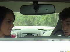 Drive Faster, Speed Turns Me On! With James Deen - Brazzers