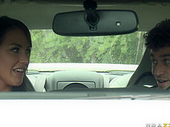 Drive Faster, Speed Turns Me On! With James Deen - Brazzers