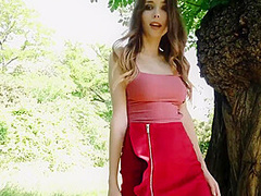 Milla Azul In Sweet Sexy Teen 18+ Takes A Walk