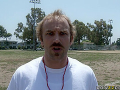 Cheerleader Distraction With Crissy James, Scott Nails - Brazzers