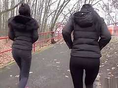 Real Fake Twins Stopped On The Street For Indecent Proposals