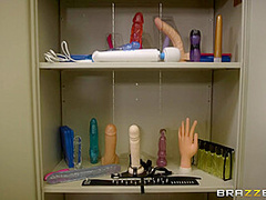 Sneaking Into The Teacher's Lounge With Sean Lawless, Natasha Nice - Brazzers