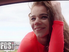 Sabrina Spice - Horny Teen 18+ Auto Stops For A Dick