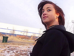 Grayson Z Shows Her Tits In Public Before Heading Back To Her Apartment To (Almost) Fuck James Deen