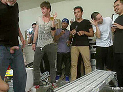 Strap-On Fucked And Fisted For The First Time In Public - Kink