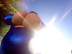 Rachel Aldana - Metallic Blue Gopro 1