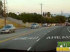 Olivia Austin Uses Her Hand Skills to Get Out of Jail - PublicHandjobs