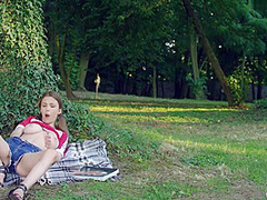 Horny Student 18+ With Milla Azul