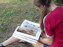 Horny Student 18+ With Milla Azul