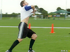 The Nude Scout With Levi Cash, Jordan Blue - Brazzers