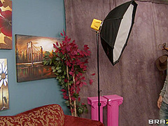 Flash Photography With Chris Johnson, Jessica Nyx - Brazzers