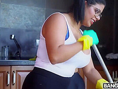 Two Fat Latin Cleaners Are Ready For Anything For Money